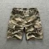 Bermuda Camuflada Casual de Verão Masculina, Roupa de Trabalho Estilo Americano, Bermuda Confortável de Cinco Pontos, Calça Moderna para Jovens para Uso ao Ar Livre
