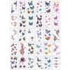 Nuevos Tatuajes Temporales de Flores para el Brazo Transfronterizos de Alta Gama Personalizados Modernos para Hombre Tatuajes de Animales Tigre León