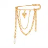 Cadena de Joyería Transfronteriza Europea y Americana Broche con Borla Accesorios para Ropa para Mujeres, Moda de Lujo Ligero Remache Cadena para Pantalones Accesorio para Acortar