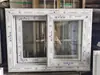 Fabricante de Foshan, Guangdong Ventana Corredera de UPVC Ventana Abatible Ventana con Mosquitero Tamaño de Ventana Fábrica Uso en Alquiler de Viviendas para Dormitorios
