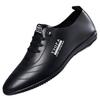 Sapatos Masculinos, Novos Sapatos de Couro, Sapatos Masculinos Casuais e Versáteis, Confortáveis, Simples, de Solado Macio, Leves, Sapatos Casuais Confortáveis, Atacado Transfronteiriço