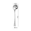 Cubiertos Occidentales de Acero Inoxidable 304 Transfronterizo Cuchillo Tenedor Cuchara Cucharita para Té Juego Creativo de Doble Cara Cola de Pescado Comida Occidental Cuchillo para Bistec de Alta Gama