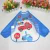 Comercio exterior abrigo infantil anti-vestir completamente impermeable bebé bebé EVA desechable ropa de arroz delantal babero ropa para pintar