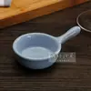 Prato de Molho Cerâmico com Esmalte Colorido Vinagre Prato Criativo Pequeno Louça Japonesa Prato com Alça Atacado
