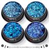 Polvo de glitter + lentejuelas pequeñas mixtas + tiras de filamento tipo cebolla traje mixto de joyería para uñas material epoxi para esmalte de uñas
