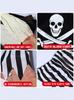 Disfraz de Pirata de Halloween para Niños Transfronterizo Halloween Cos Traje de Pirata Tuerto Ropa de Piratas del Caribe para Niños y Niñas