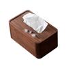 Caja de Pañuelos de Madera Sala de Estar Multifuncional Caja de Pañuelos de Madera Maciza Escritorio de Oficina Nogal Caja de Pañuelos de Escritorio Caja de Pañuelos