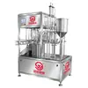 Máquina Automática de Llenado y Tapado de Líquidos de Leche de Soya Bolsa con Boquilla para Jugo de Gelatina Máquina de Empaque con Tapado de Doble Cabezal para Mantequilla de Cacahuete