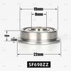 Rolamento de Flange de Aço Inoxidável Sf608Zz Sf686Zz Sf688Zz Smf105Zz Sf6900 Sf6800