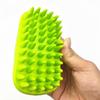 Gel de Baño para Mascotas Transfronterizo Cepillo de Masaje Suave para Perros Herramienta de Limpieza Cepillo para Quitar el Pelo Herramienta de Aseo para Mascotas