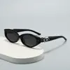 Óculos de Sol GM Estilo Coreano Novos Série Joias VEGX Mesma Marca Estilo Grande Lentes Planas para Olho de Gato Óculos de Sol Retrô com Diamante