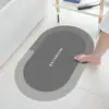 Alfombrilla de Suelo Suave de Tierra de Diatomeas Temu Transfronteriza, Alfombrilla de Baño Antideslizante, Alfombrilla Sencilla para Entrada de Inodoro, Alfombrilla Absorbente de Agua y de Secado Rápido