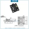 Con Huashun CL272 mismo plástico de nylon ABS bisagra HL079 eje ajustable puerta de gabinete elástica bisagra ignífuga
