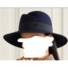 Recomendación del tendero: Sombrero Fedora de Invierno y Otoño Estilo Coreano con Copa Inclinada, Sombrero de Lana de Ala Ancha con Letra m 'Small Pepper' Estilo Británico, Sombrero de Fieltro de Lana