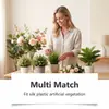 Jakehoe Spray Limpiador de Flores Artificiales Spray Limpiador para Eliminar el Polvo de la Superficie de Hojas de Plantas Verde Brillante