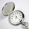 Reloj de Bolsillo Grabado Láser Brillante Retro Doble Cara Luz Cuarzo Reloj de Bolsillo Boshiya Reloj de Bolsillo Casual Fabricante Directo Mayorista