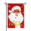 Nueva bandera decorativa de Navidad para gato de invierno transfronteriza, pino, escena de nieve, tela colgante para bandera de jardín, venta al por mayor personalizada