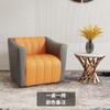 Sofá de lujo para vestíbulo de hotel, sillón, área de descanso comercial, porta tarjetas de recepción, oficina de ventas, recepción, negociación, balcón, combinación