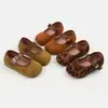 Zapatos Birkenstock para Niñas Primavera y Otoño 2026 Nuevos Zapatos Pequeños de Cuero Zapatos de Princesa para Niños Suela Suave Zapatos para Bebé Niña Zapatos de Otoño