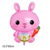 Novedad transfronteriza estilo ins flores, globos para baby shower de ganso, globos de oso, globos de motocicleta, globos de corona