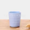 Suministro Directo de Fábrica en stock Taza de boca pequeña japonesa de paja de trigo Juego de tazas de té de cebada Regalo publicitario Juego de cuatro piezas