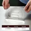 Cuencos de acero inoxidable para servir, recipientes rectangulares con tapa, recipientes comerciales para alimentos, carritos de comida rápida, cuencos para servir en buffet, platos cuadrados, cajas
