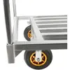 Carretilla de Mano de Alta Resistencia, Carro Rey con Capacidad de Carga, Carro de Manejo para Logística de Almacén, Carrito Empujador de Carga, Camión Plataforma Remolque