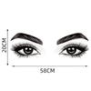Nuevo Patrón de Ojos de Belleza Transfronterizo Removible Fabricante Suministro Transfronterizo Adhesivo de Pared Decoración Dormitorio Sala de Estar Py-3