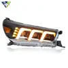 Adecuado para 16-20 Toyota Hilux conjunto de faros HILUX REVO lente LED modificada luces de circulación diurna
