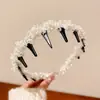 Faixa de Cabelo Estilo Chanel para Mulheres 2026 Novo Modelo, Presilha de Cabelo de Luxo Leve de Alta Qualidade, Acessório de Cabelo Estiloso e Elegante