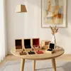 Caja de Joyería de Madera de Haya Caja de Almacenamiento para Collares Colgantes Pulseras Caja de Joyería Forrada de Terciopelo Empaque de Regalo Caja de Regalo Caja de Madera para Mujeres