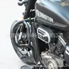 Aplicable a Qianjiang Flash 250V Parachoques Anticolisión Anticaída Barra de Motocicleta Barra Deportiva Barra Delantera Modificación de Motocicleta