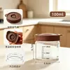 Frascos de Almacenamiento de Vidrio de Borosilicato Alto Tapas de Silicona de Grado Alimenticio Logotipo Personalizado Frascos de Vidrio Sellados para Cocina para Granos y Cereales