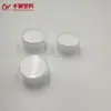 Tapa de tornillo redonda de plástico de 28 dientes al por mayor tapa transparente con junta de PE tapa de giro de paso de luz 28