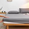 Sábana Individual Minimalista Estilo Japonés, Cama Individual/Doble, Hecha en Taiwán, Lavable, Tejido Cepillado, Dormitorio Estudiantil, Exportación Transfronteriza