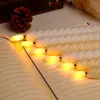Vela Electrónica LED de Tallo Largo con Control Remoto, Sin Humo, para Celebraciones de Bodas, Propuesta Romántica, Cena a la Luz de Velas, Luz Ambiental