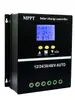Controlador Solar Regulador de Panel Fotovoltaico Controlador Protege Batería Con Retroiluminación MPPT Sobrecorriente