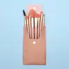 Nuevos 8 Pinceles para Ojos, Pinceles para Polvos Sueltos, Juegos de Brochas de Maquillaje, Pinceles para Sombras de Ojos, Brochas de Maquillaje, Set Completo de Herramientas de Belleza para Principiantes