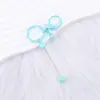 Chaveiro de Miçangas DIY Transfronteiriço Chaveiro de Metal Colorido Pingente para Conjunto de Fone de Ouvido de Celular Chaveiro de Miçangas Fofo