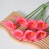 Mini Calla de PU Flor de Simulação Flor Artificial Vaso de Mão de Casamento Flor Decoração de Casa Planta de Simulação Floral Atacado Transfronteiriço