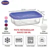 Recipiente Retangular Graduado Sanclick, 300ml