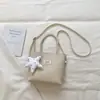 Bolso Cubo Tejido Simple de Verano 2026 para Mujer, Bolso de Mano Elegante y Moderno, Bolso Cruzado Versátil para el Día a Día