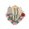 Imanes de Refrigerador de Ciudades 2026 Modelo Nuevo Souvenirs Turísticos de Zhejiang Regalos Culturales y Creativos Fábrica de Pegatinas Magnéticas Venta Directa al por Mayor