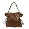 Bolsa Tote Acolchoada com Corrente de Luxo para Mulheres Outono 2025 Nova de Grande Capacidade Elegante Versátil para Ombro Transversal