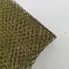 Atacado de fabricantes malha de urdume de poliéster sacos de malha para equipamentos de pesca malha de tecido