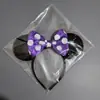 Europeo y Americano Nuevo Mickey Mouse Diadema de Mickey Lentejuelas Minnie Mariposa Sección Accesorios para el Cabello Fiesta Festiva Paraíso Infantil Accesorios para el Cabello