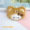 Lindo Peluche de Gato Ins con Sonido, Llevando un Sombrero, Accesorio para la Cabeza, Bolso de Peluche de Gato, Colgante, Regalo Pequeño para Estudiante