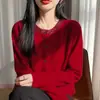 Cardigan Tricot Liso com Pedrarias, Estilo Minimalista, para Mulheres, Coleção Primavera 2026, de Botão Único, Corte Justo, Elegante, Manga Longa, para o Trabalho