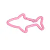 Colgante de Tiburón de Dibujos Animados de Aleación, Colgante Chapado en Color, Cadena para Teléfono Móvil, Llavero, Materiales Decorativos, Accesorios para Joyería DIY