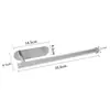 Portarrollos de Papel Autoadhesivo o para Taladrar para Gabinetes, Montado en Pared de Acero Inoxidable para Cocina, Baño, Fregadero, Gabinete de Comida, Refrigerador